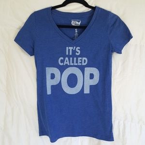 Its Called Pop tshirt.  Sz S